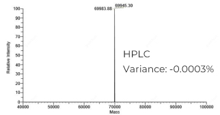 HPLC純化的pegRNA (218nt):分子量精準